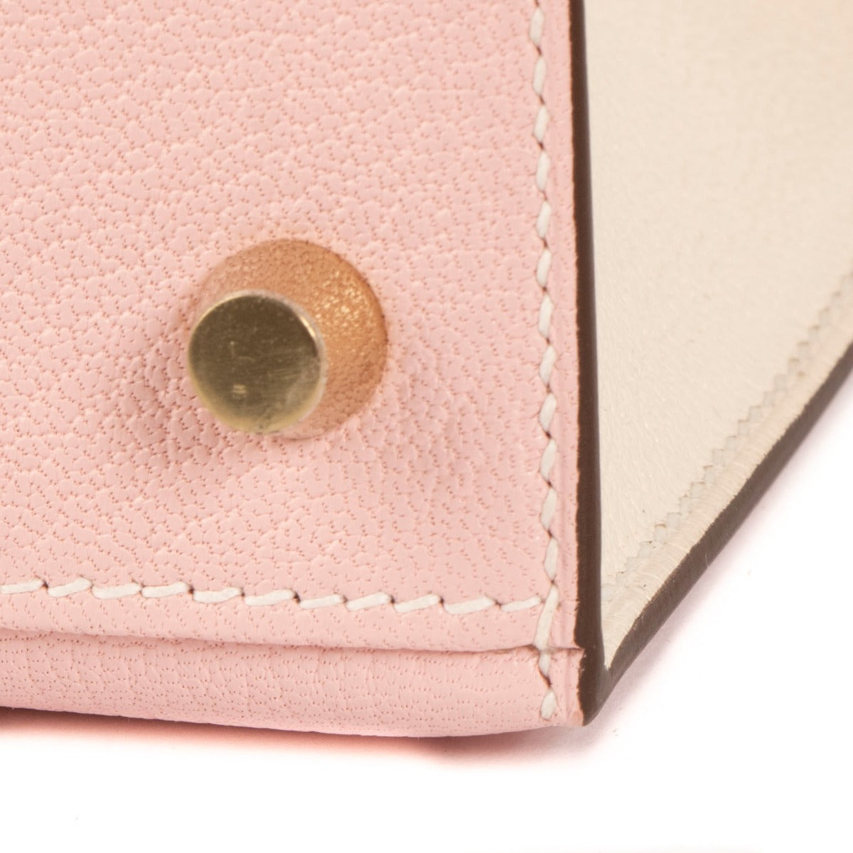 Hermès HSS Kelly 25 Rose Sakura/Nata Chèvre Mysore BGHW