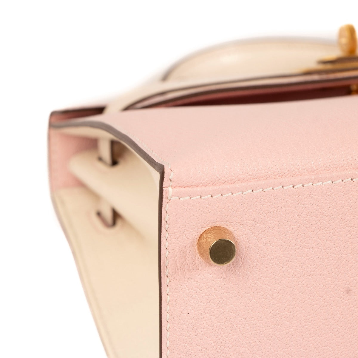 Hermès HSS Kelly 25 Rose Sakura/Nata Chèvre Mysore BGHW