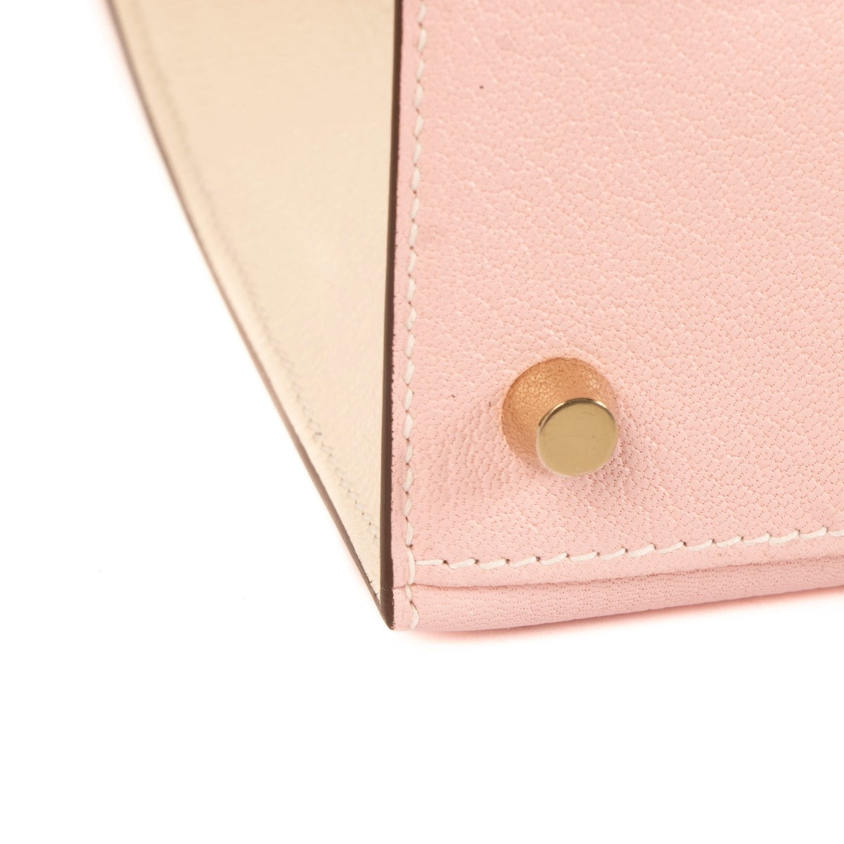 Hermès HSS Kelly 25 Rose Sakura/Nata Chèvre Mysore BGHW