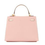 Hermès Kelly 25 HSS Rose Sakura/Nata Chèvre Mysore Brushed Gold Hardware