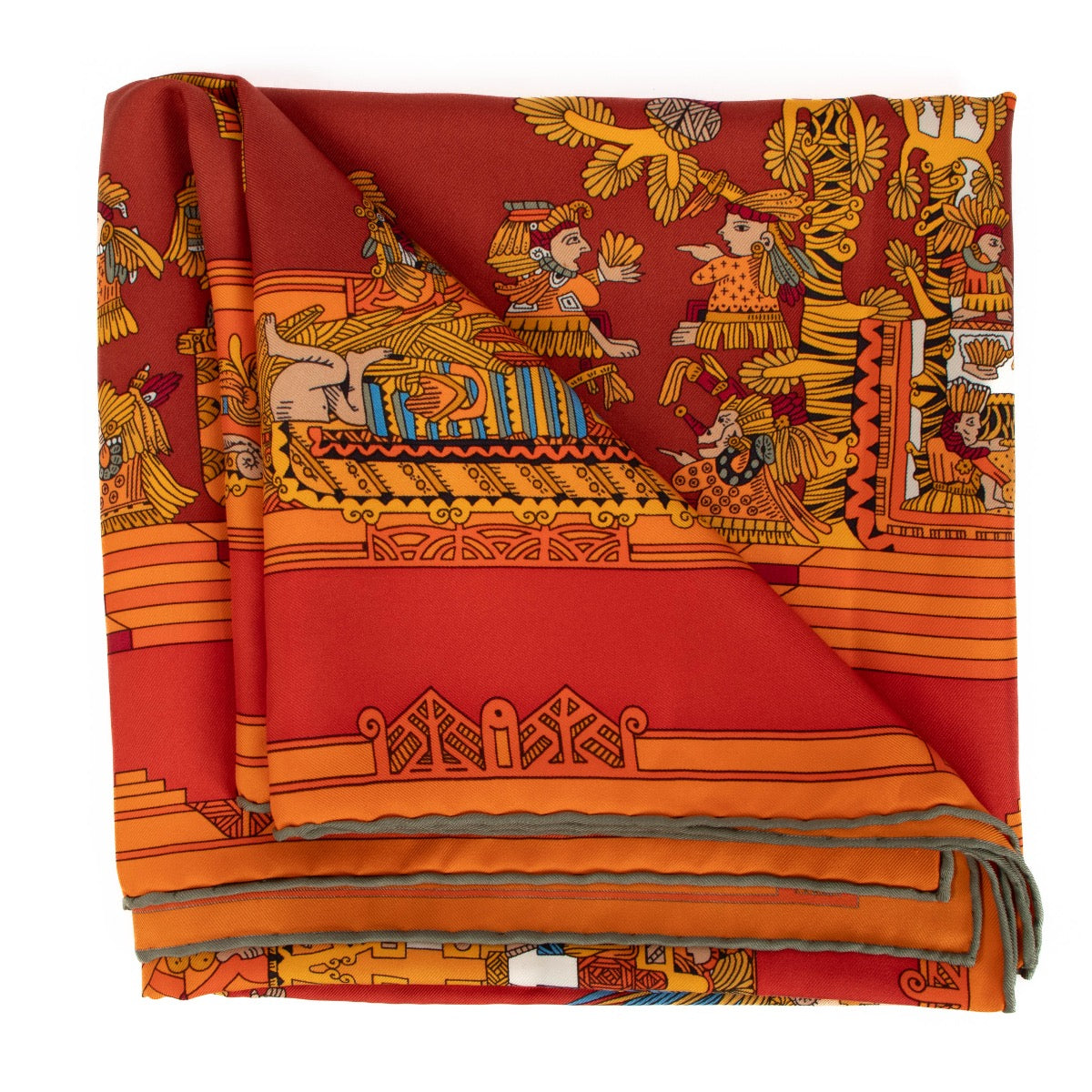 shop 100% authentic second hand Hermès Astres Et Soleil Silk Scarf on Labellov.com