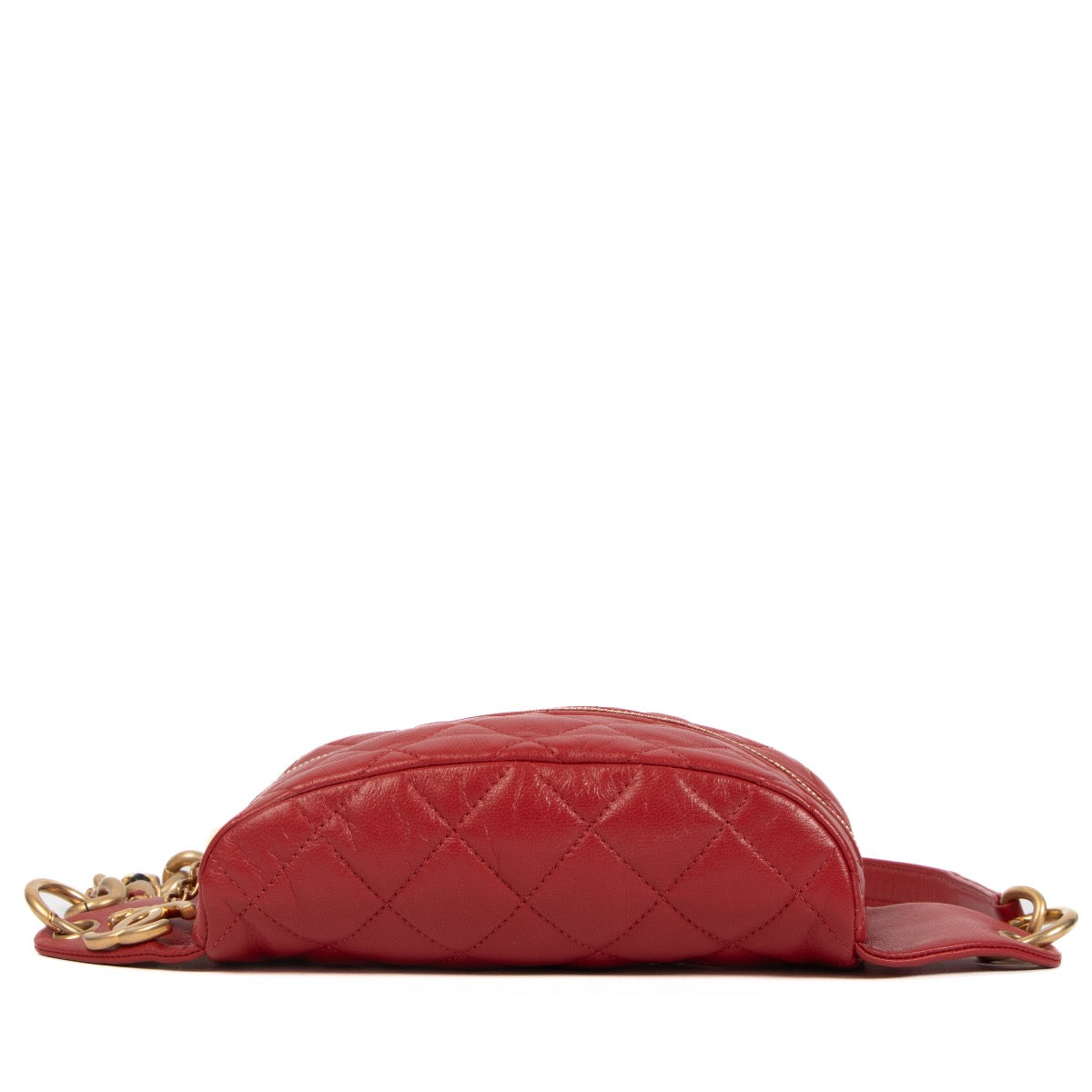 shop 100% authentic second hand Chanel Red Belt Bag on Labellov.com