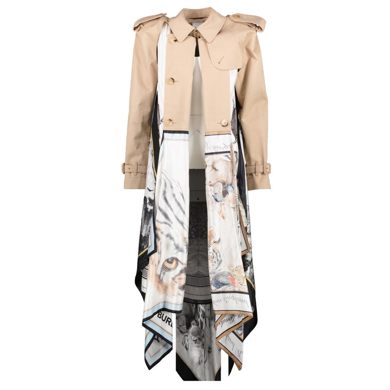 Burberry Beige Silk Scarf Trench Coat, Burberry Trench Coat, Burberry Beige Trench Coat, Burberry Silk Scarf, Burberry London, Burberry coat, Burberry fashion, Fashion, Designer, Antwerp, Knokke, Brussels, Labellov Knokke, Labellov Antwerp, Labellov Bruss