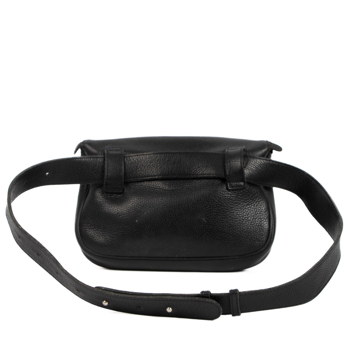 Delvaux Black Trotteur Evasion Belt Bag