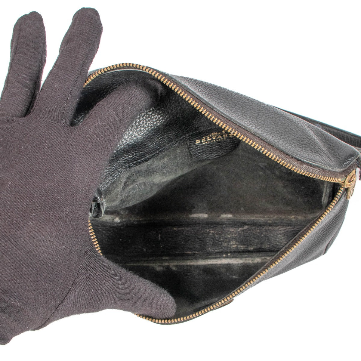Delvaux Black Trotteur Evasion Belt Bag