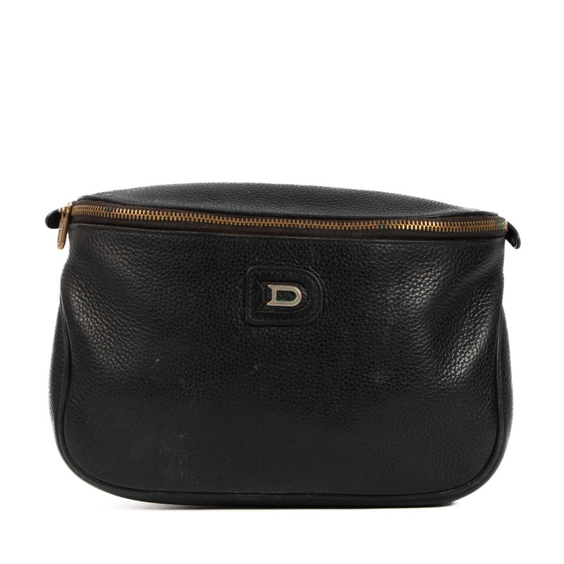Delvaux Black Trotteur Evasion Belt Bag