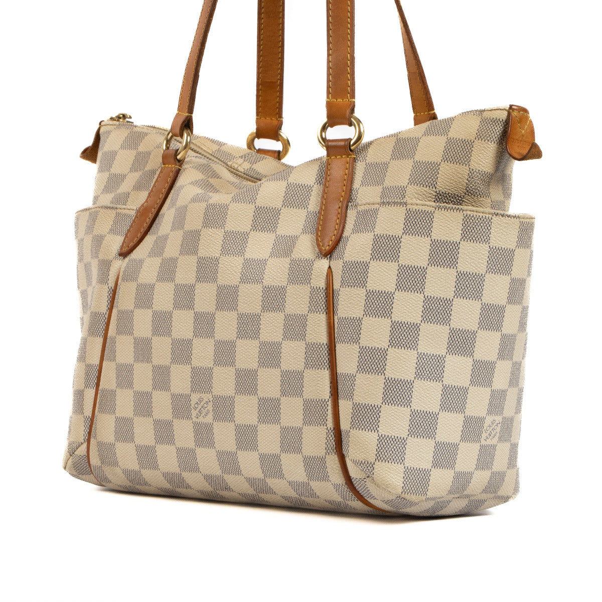 Louis Vuitton Damier Azur Totally MM Shoulder Bag