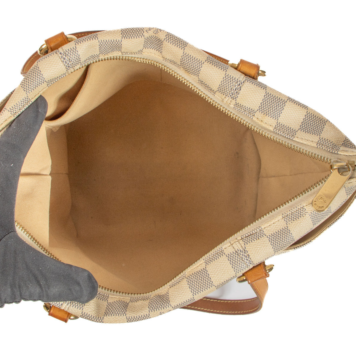 Louis Vuitton Damier Azur Totally MM Shoulder Bag