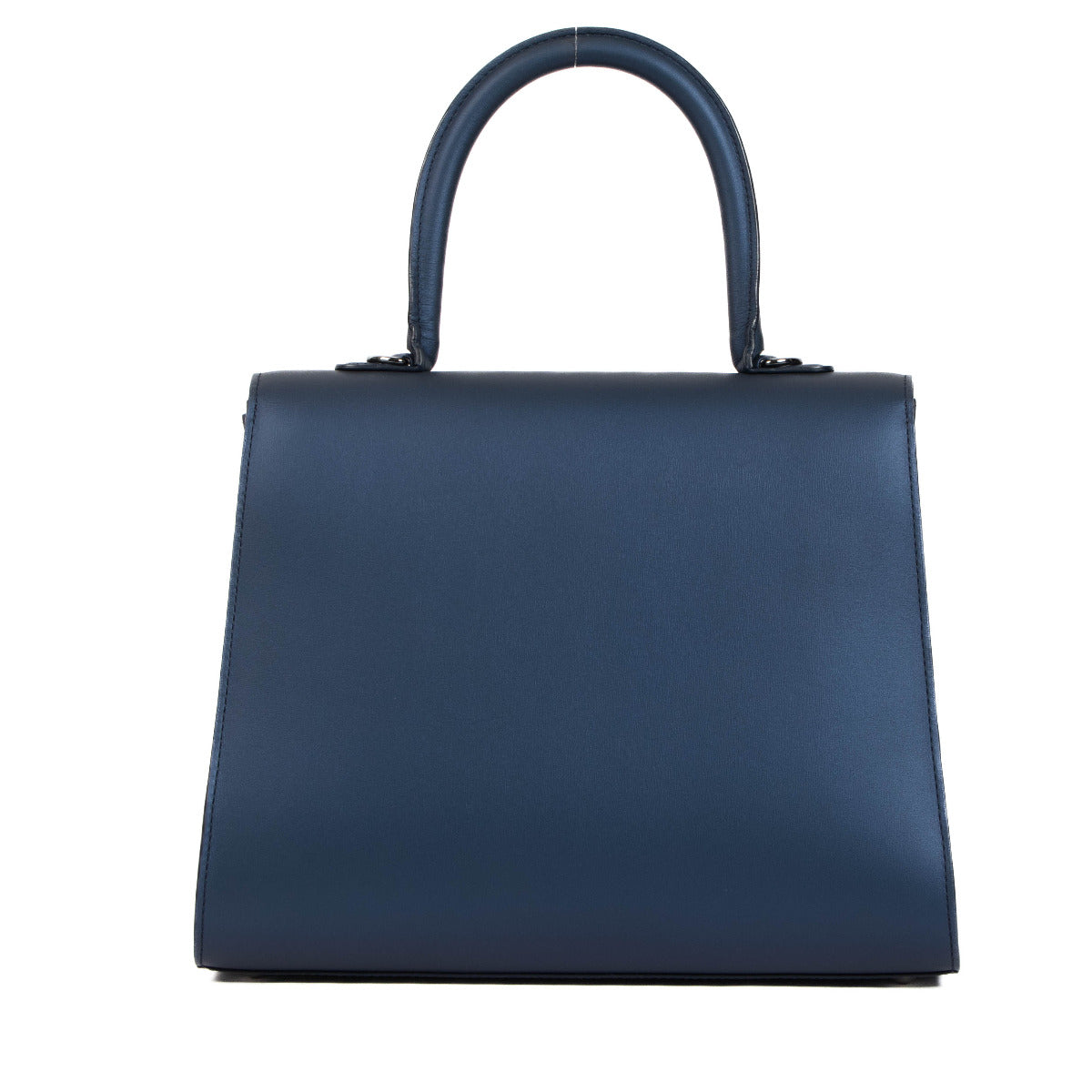 Delvaux Brillant MM en satin bleu comète