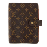 Buy a verified second-hand Louis Vuitton Monogram Medium Ring Agenda Cover in very good condition at Labellov Antwerp, Brussels, Knokke.