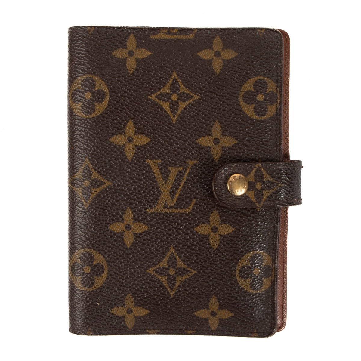 Buy a verified second-hand Louis Vuitton Monogram Canvas Small Ring Agenda in very good condition at Labellov Antwerp, Brussels, Knokke