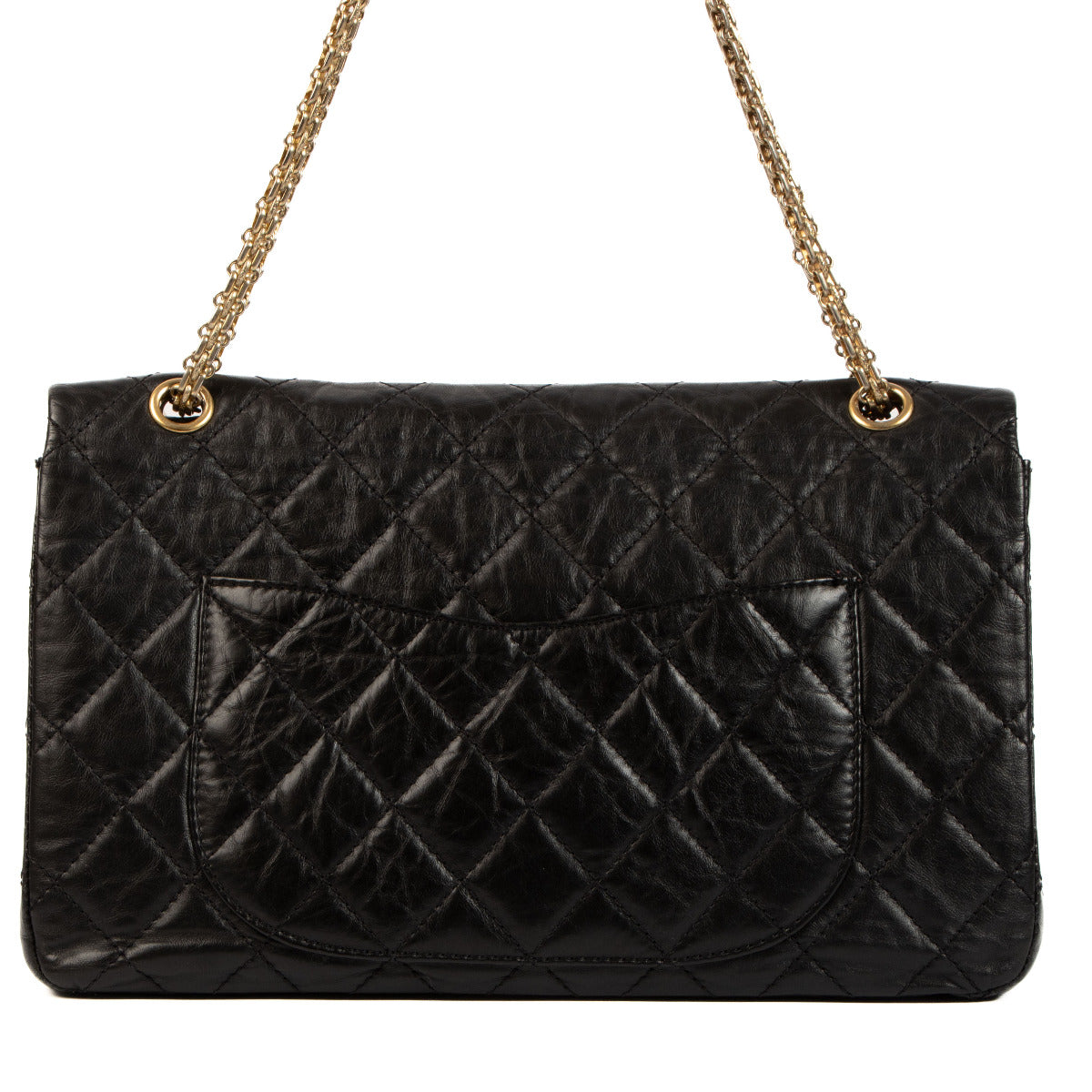 Chanel Black Maxi 2.55 Reissue Shoulder Bag aan de beste prijs bij Labellov tweedehands luxe
