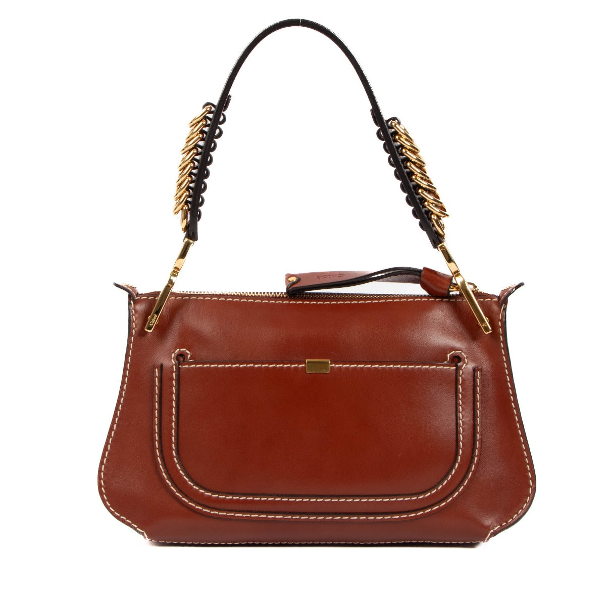 Sac bandoulière Chloé Sepia Marcie Small