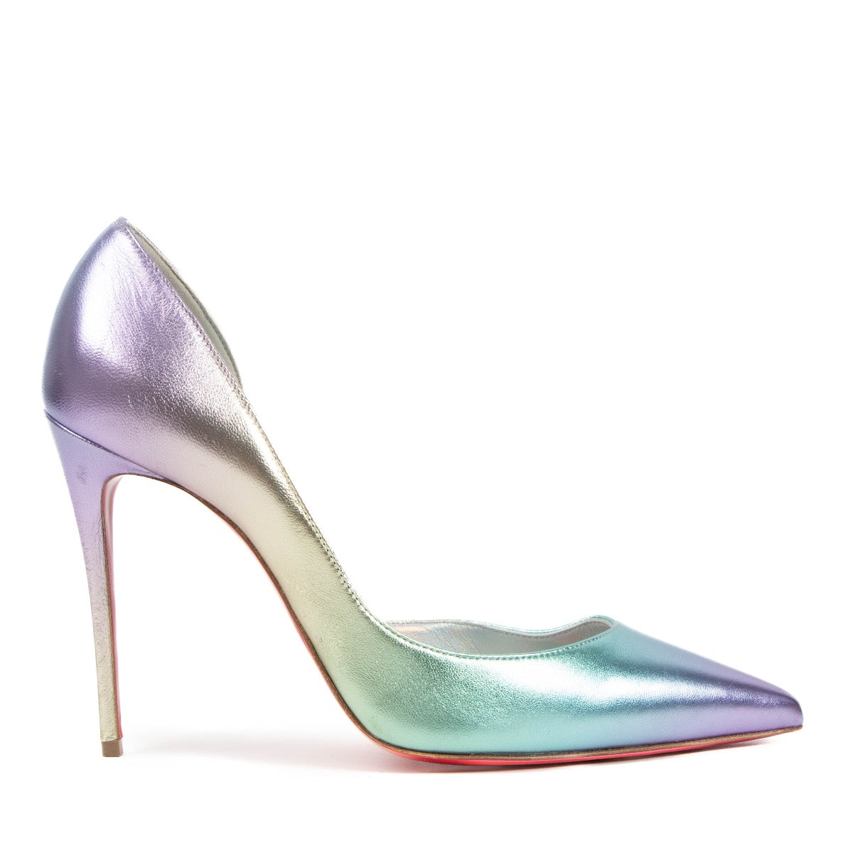 Christian Louboutin Holographic Leather Iriza Pump, Christian Louboutin Iriza Pump, Christian Louboutin Holographic, Christian Louboutin Holographic Leather Iriza Pump, Christian Louboutin Paris, Christian Louboutin Pump, Labellov, Preloved, Antwerp
