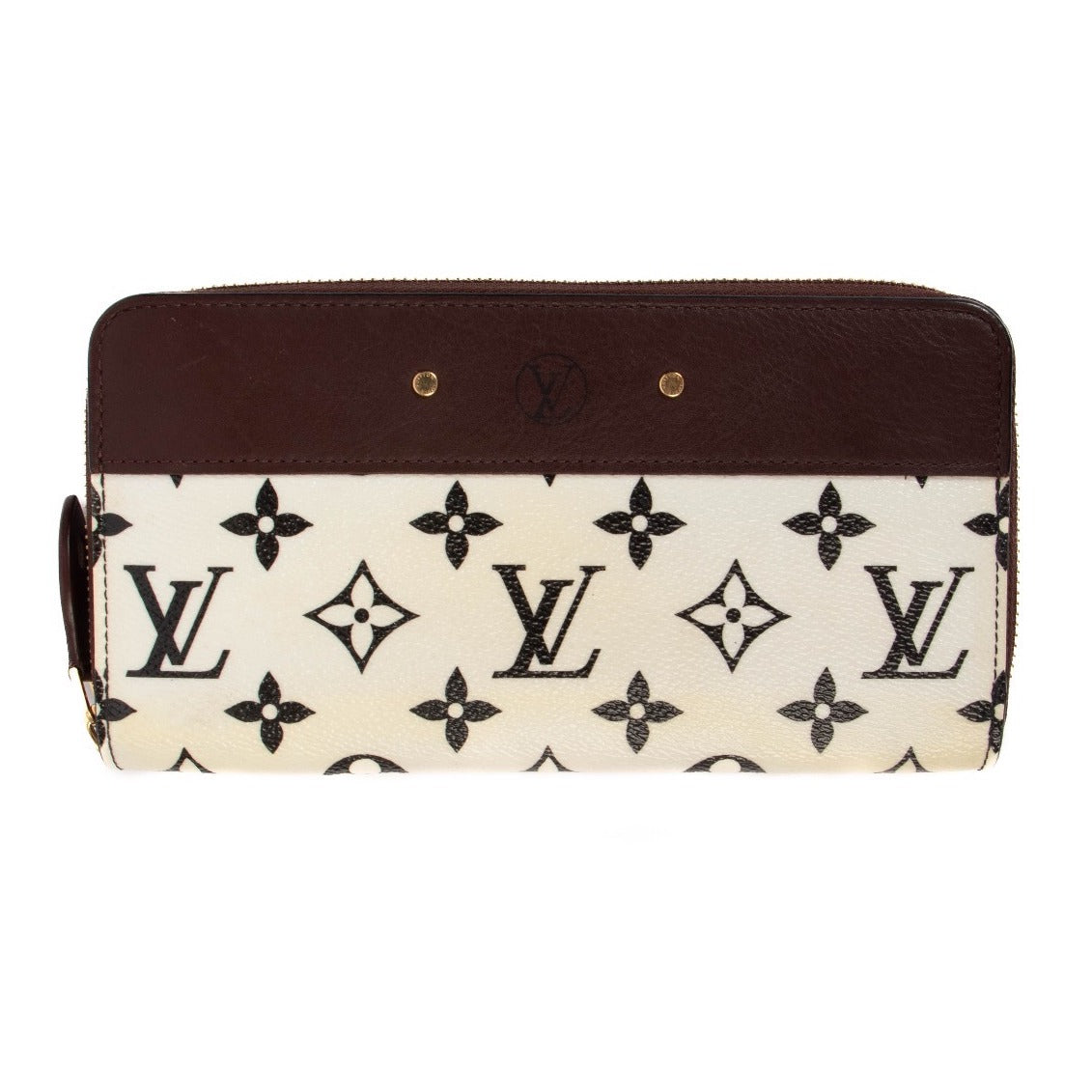 Louis Vuitton Calfskin/Monogram Gamma Zippy Wallet