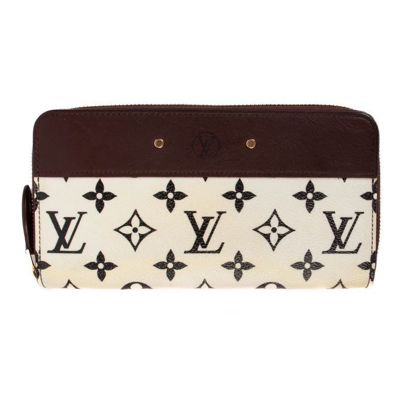 Louis Vuitton Calfskin/Monogram Gamma Zippy Wallet
