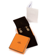 shop 100% authentic second hand Hermès Buffalo Horn Chain D'ancre Earrings on Labellov.com