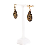 shop 100% authentic second hand Hermès Buffalo Horn Chain D'ancre Earrings on Labellov.com