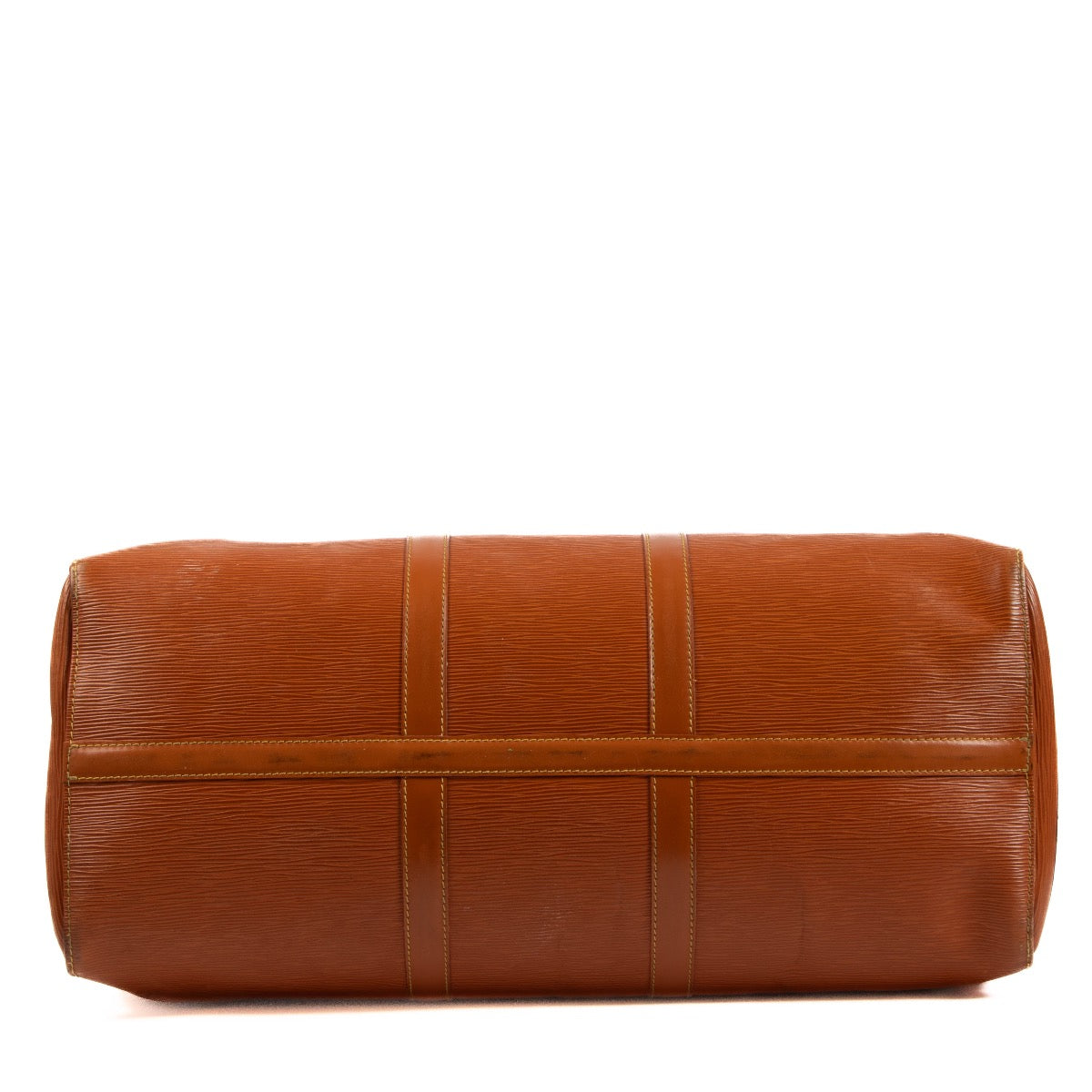 Shop 100% authentic second-hand Louis Vuitton Brown Epi Leather Keepall Travel Bag on Labellov.com