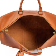 Shop 100% authentic second-hand Louis Vuitton Brown Epi Leather Keepall Travel Bag on Labellov.com