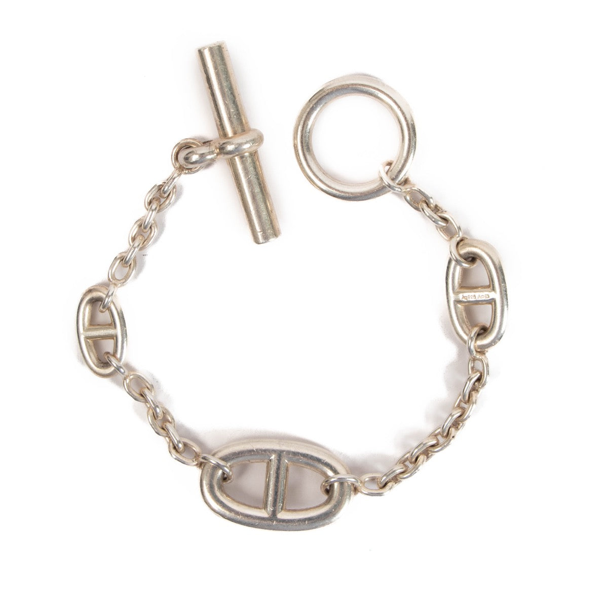 shop 100% authentic second hand Hermès Silver Farandole Bracelet on Labellov.com