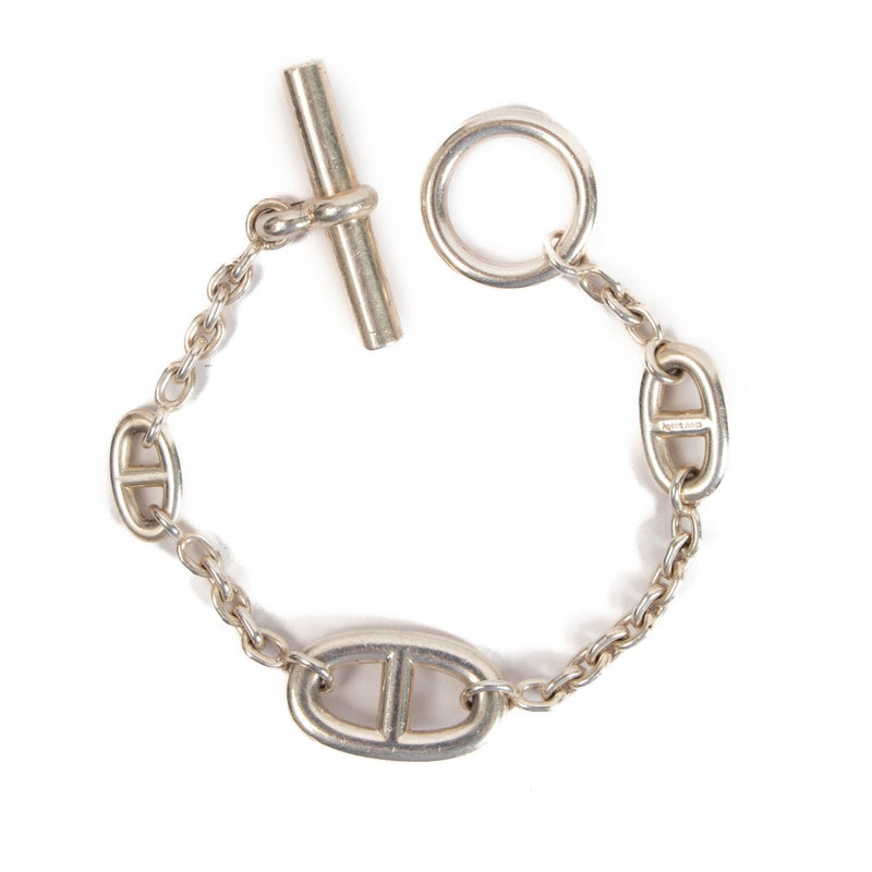 shop 100% authentic second hand Hermès Silver Farandole Bracelet on Labellov.com