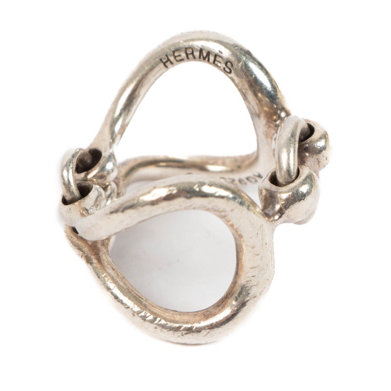 shop 100% authentic second hand Hermès Silver Ring on Labellov.com