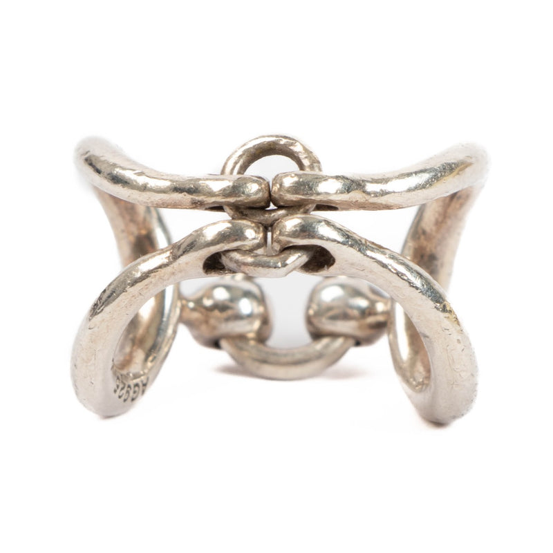shop 100% authentic second hand Hermès Silver Ring on Labellov.com