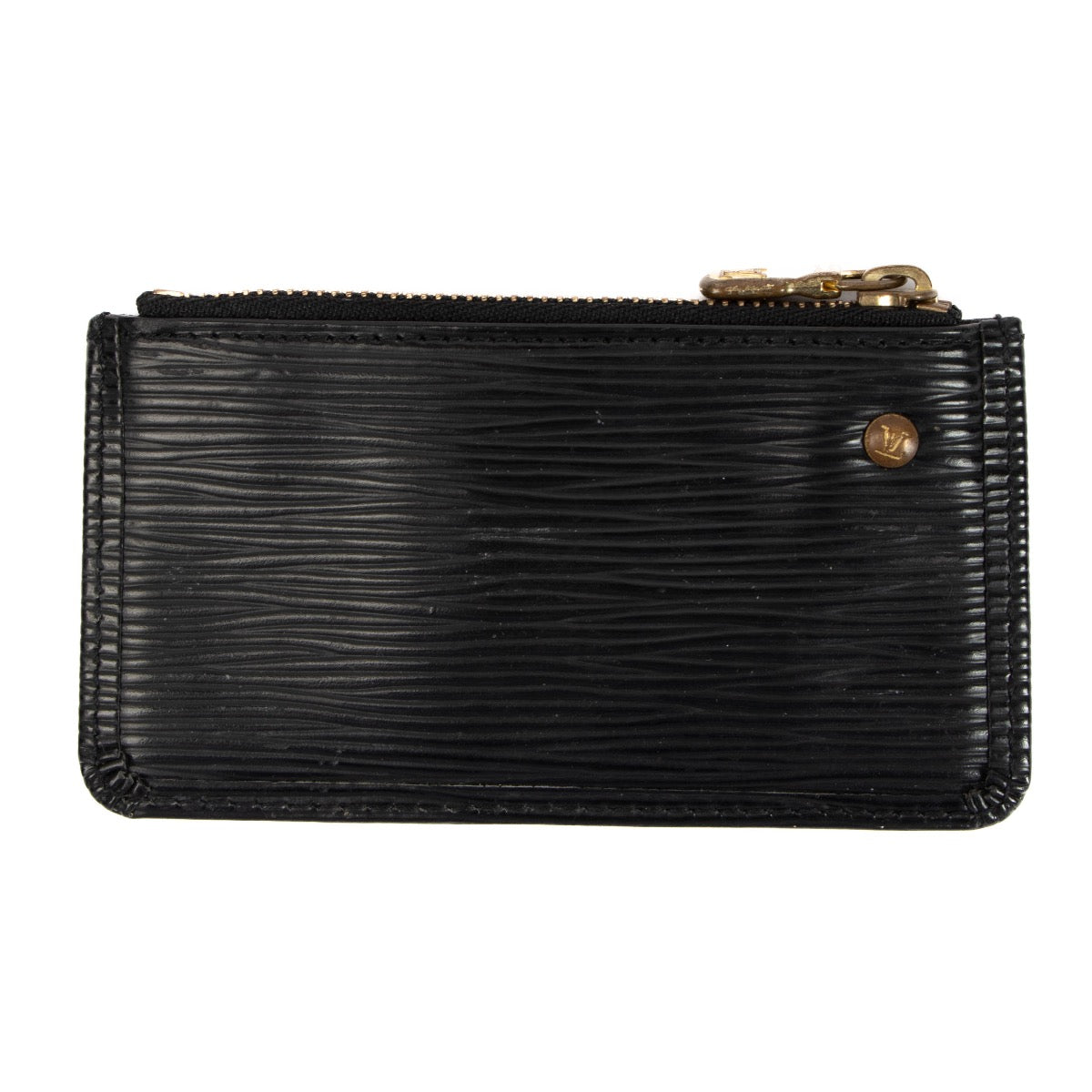 shop 100% authentic second hand Louis Vuitton Black Epi Key Pouch on Labellov.com