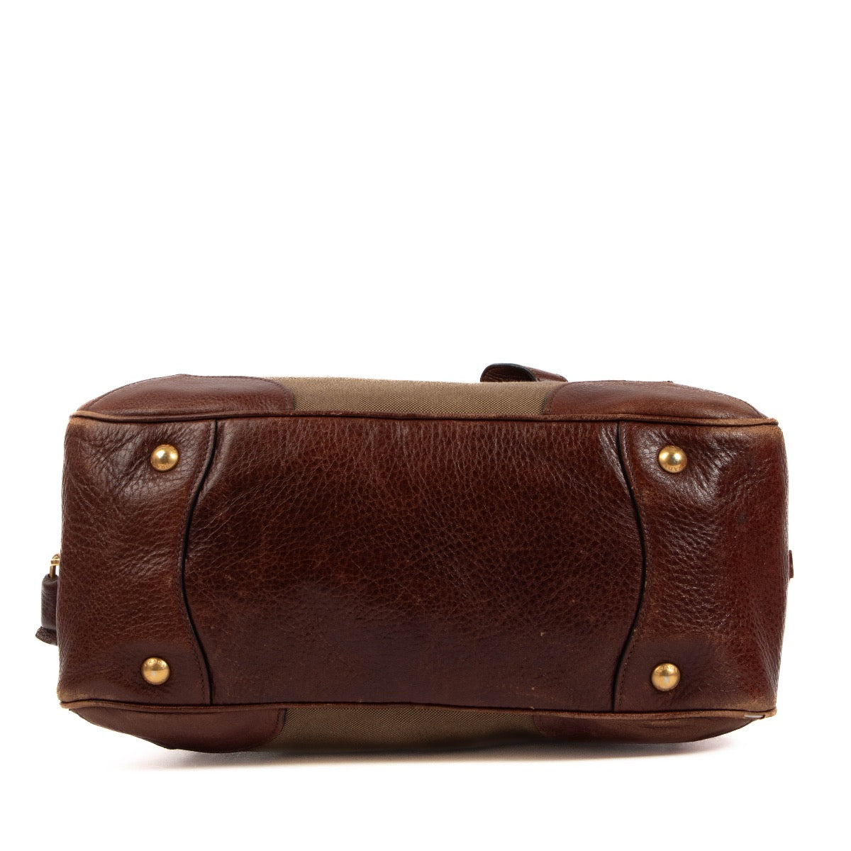 shop 100% authentic second hand Prada Brown Top handle on Labellov.com