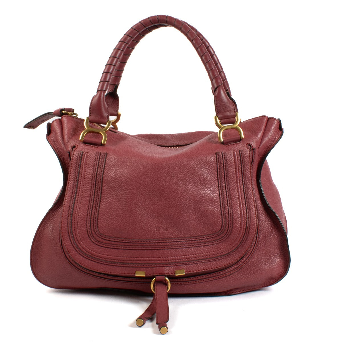 Shop 100% authentic secondhand Chloé Pink Large Marcie Bag on Labellov.com