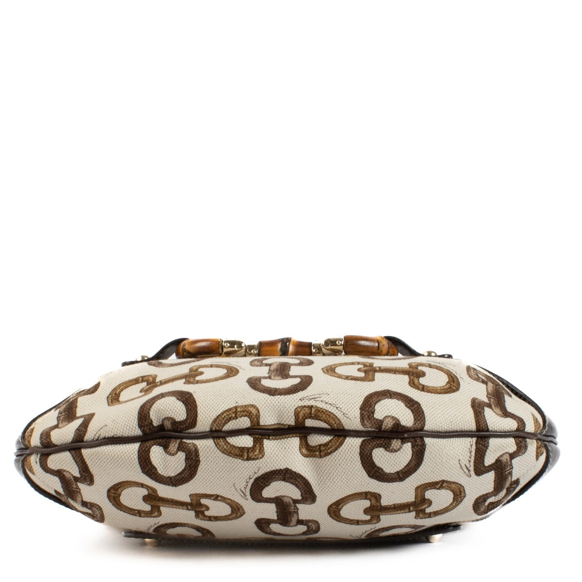 Shop 100% authentic secondhand Gucci Horsebit Canvas Small Hobo Bag on Labellov.com