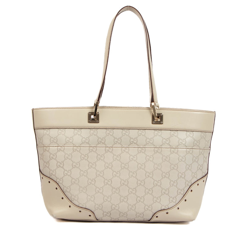 Gucci Cream Leather Guccissima Top Handle Bag, Gucci Leather Guccissima Top Handle Bag, Gucci Cream Guccissima Top Handle Bag, Gucci tote, Gucci cream handbag, Labellov, Preloved, Antwerp, Knokke, Brussels