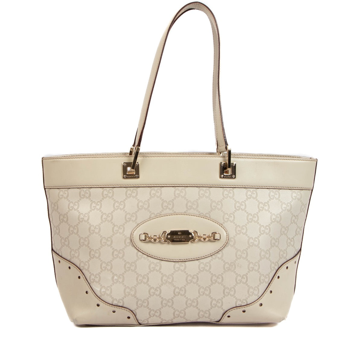 Gucci Cream Leather Guccissima Top Handle Bag, Gucci Leather Guccissima Top Handle Bag, Gucci Cream Guccissima Top Handle Bag, Gucci tote, Gucci cream handbag, Labellov, Preloved, Antwerp, Knokke, Brussels