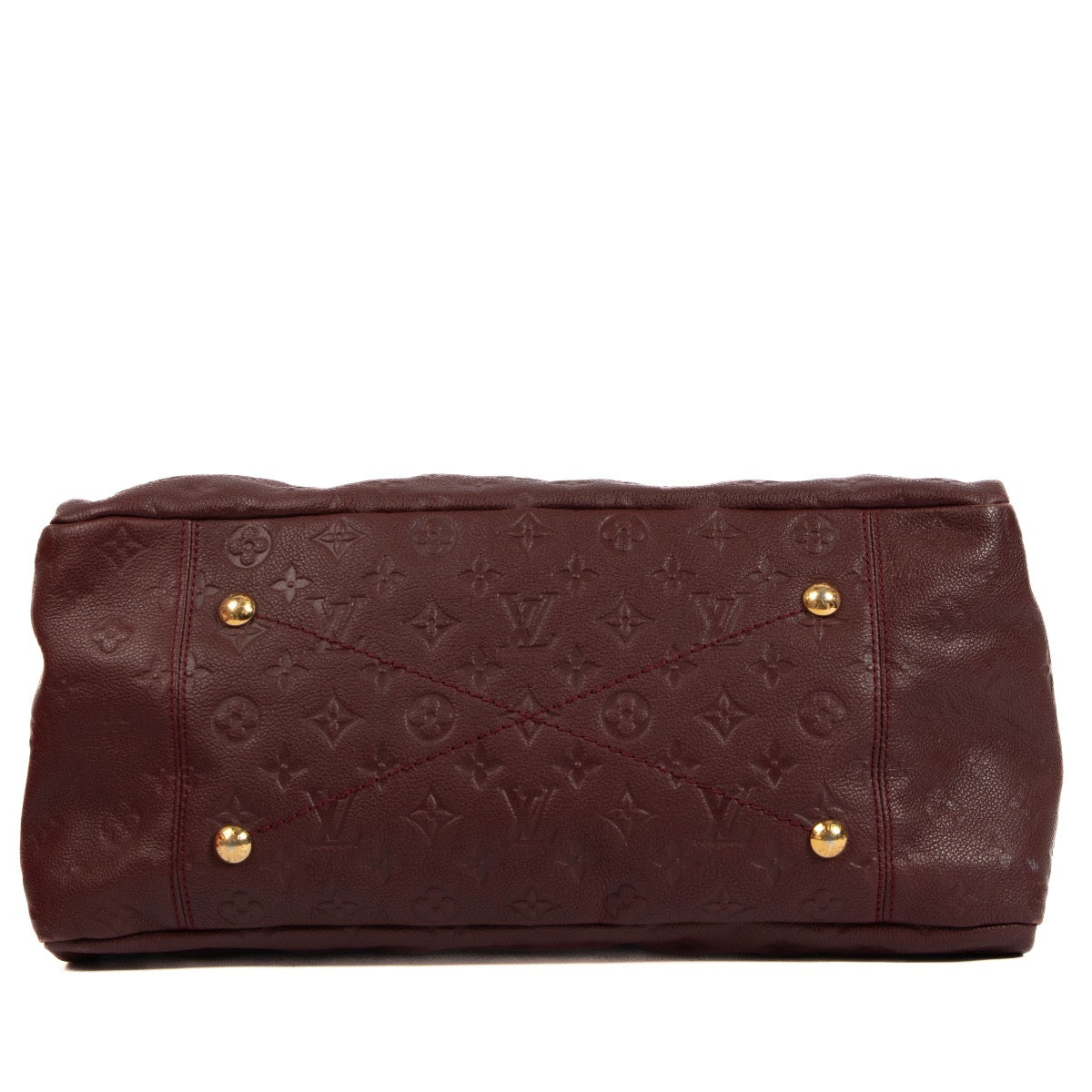 Louis Vuitton Bourgondische Monogram Empreinte Leren Artsy MM Schoudertas
