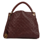 Louis Vuitton Burgundy Monogram Empreinte Artsy Shoulder Bag, Louis Vuitton Monogram Empreinte, Louis Vuitton Monogram Empreinte Artsy, Louis Vuitton Artsy Shoulder Bag, Louis Vuitton Artsy, Louis Vuitton Paris, Labellov, Preloved, Antwerp, Knokke, Brusse