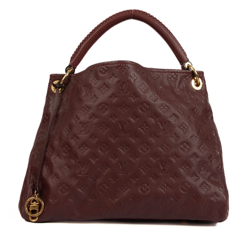 Louis Vuitton Burgundy Monogram Empreinte Artsy Shoulder Bag, Louis Vuitton Monogram Empreinte, Louis Vuitton Monogram Empreinte Artsy, Louis Vuitton Artsy Shoulder Bag, Louis Vuitton Artsy, Louis Vuitton Paris, Labellov, Preloved, Antwerp, Knokke, Brusse