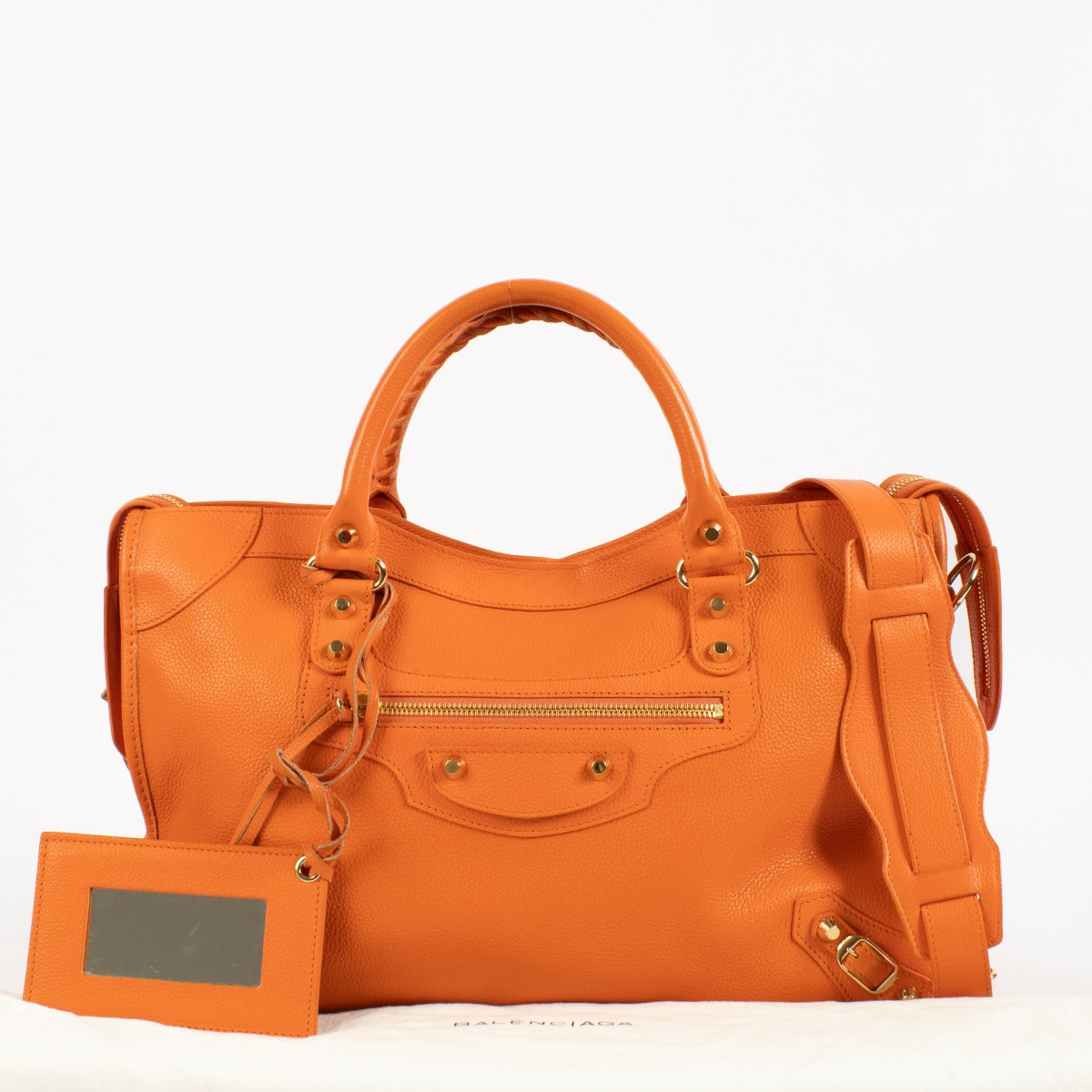 Balenciaga Oranje Medium City Tas