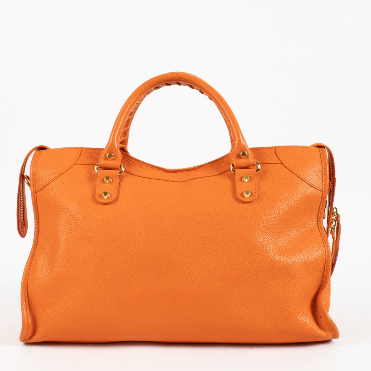 Balenciaga Oranje Medium City Tas