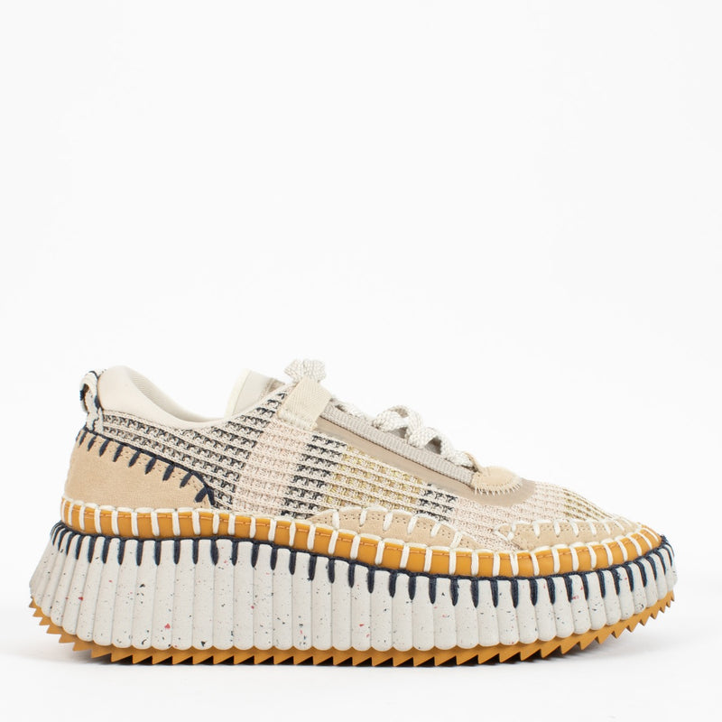 Shop 100% authentic secondhand Chloé Multicolor Nama Sneakers - Size 37 on Labellov.com