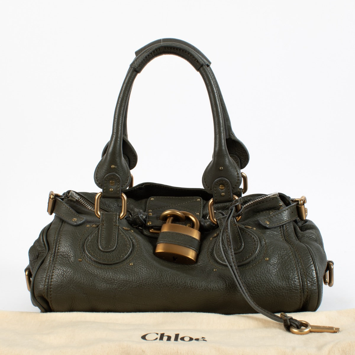 Chloé Leren Paddington Tas