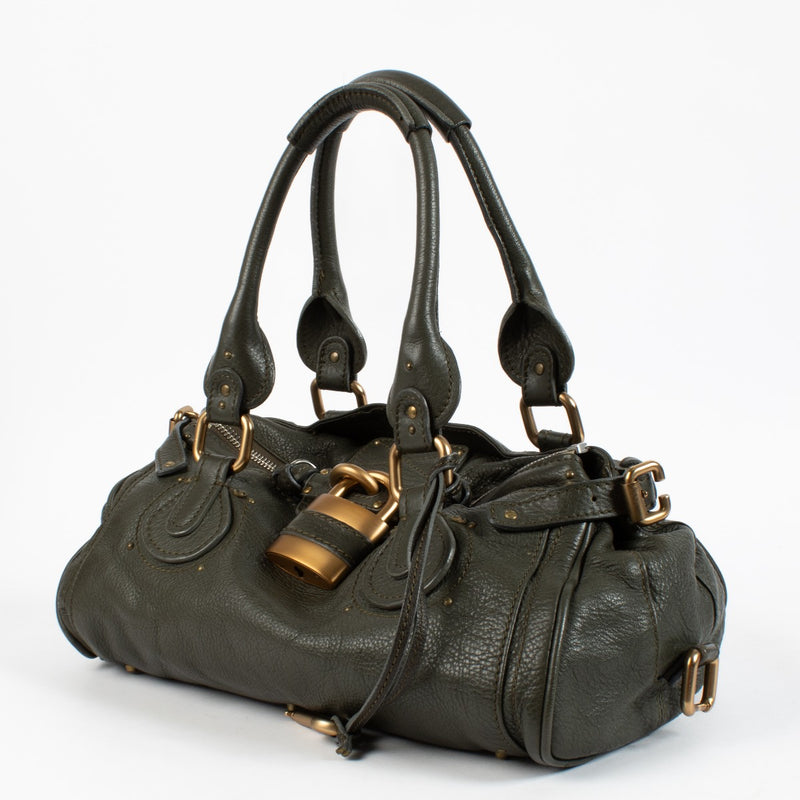 Chloé Brown Leather Paddington Bag