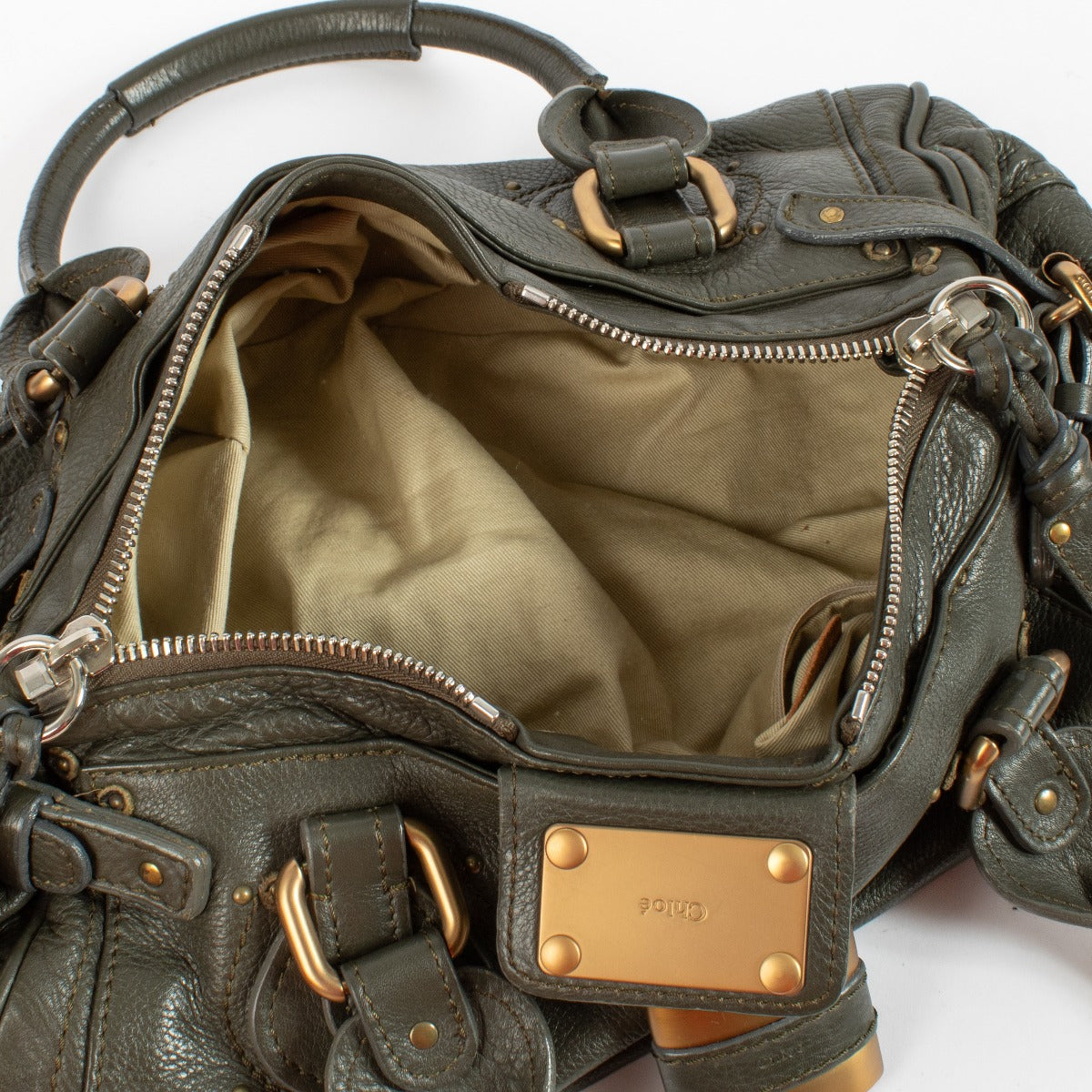 Chloé Leren Paddington Tas