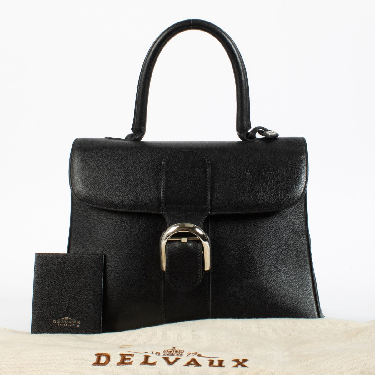 Delvaux Black Brillant MM