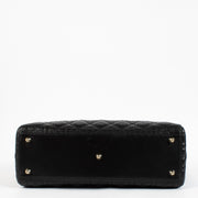 shop 100% authentic second hand Christian Dior Black Cannage Large Lady Dior Bag on Labellov.com