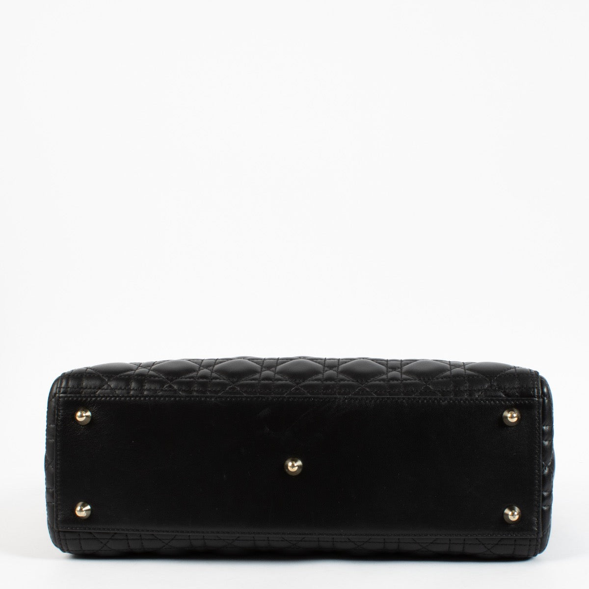 shop 100% authentic second hand Christian Dior Black Cannage Large Lady Dior Bag on Labellov.com