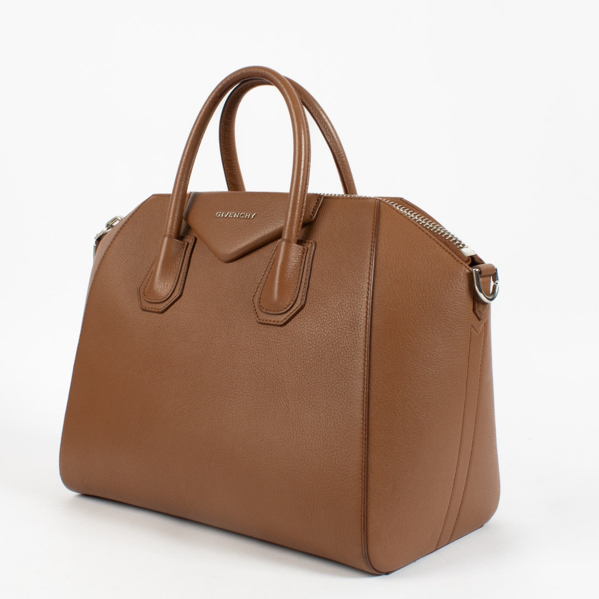 shop 100% authentic second hand Givenchy Brown Antigona Medium Bag on Labellov.com