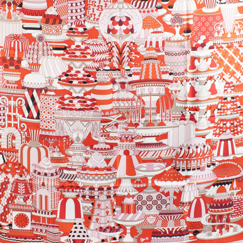 Shop 100% authentic second hand Hermès La patisserie Française Silk Scarf on Labellov.com