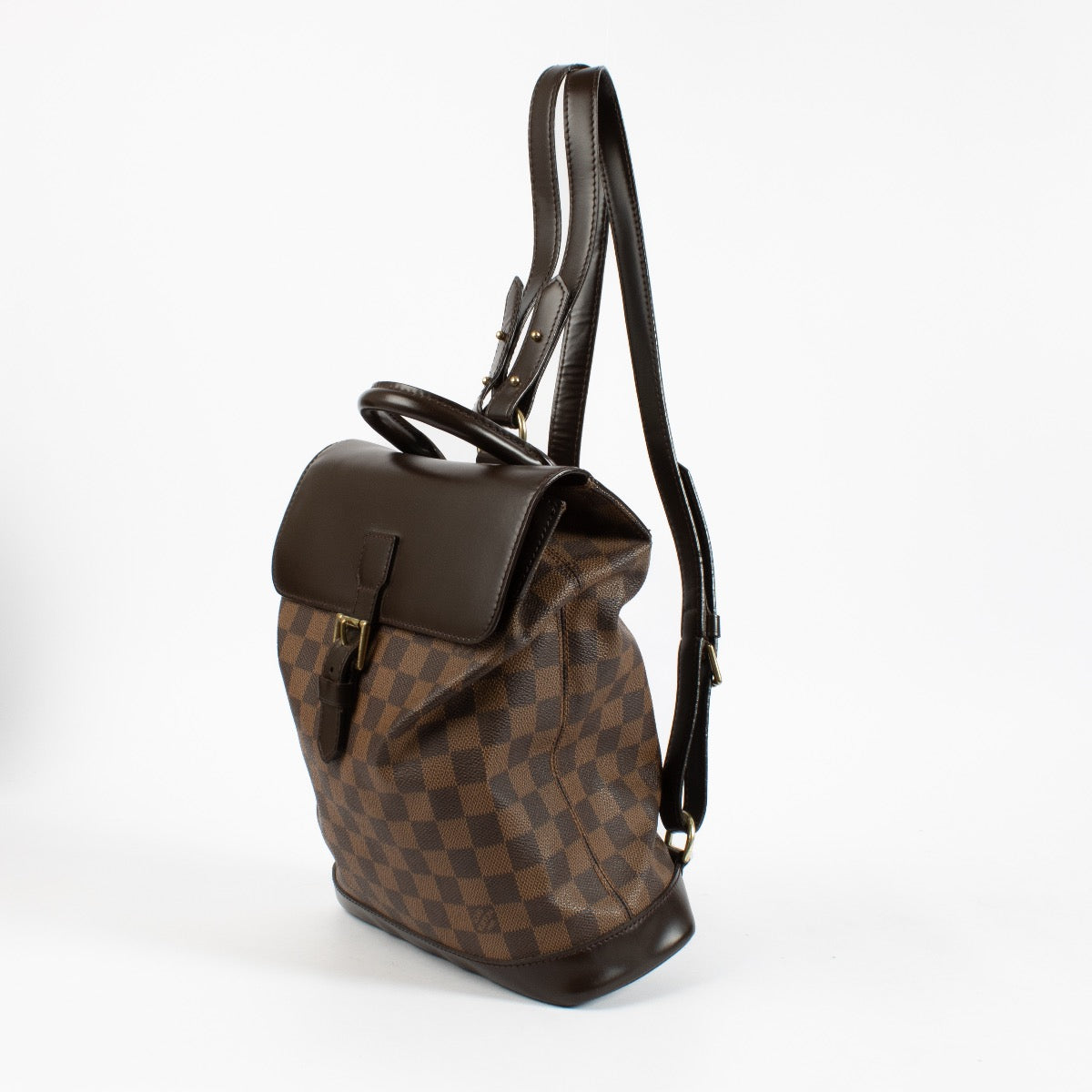 Shop 100% authentic secondhand Louis Vuitton Damier Ebene Soho Backpack on Labellov.com