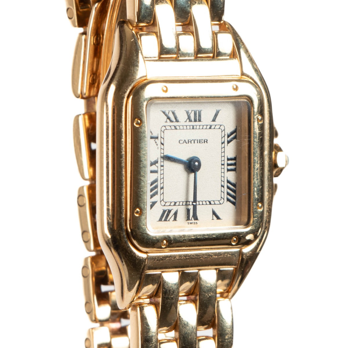 Shop Vintage Second Hand Cartier 18K Yellow Gold Panthère de Cartier Watch on www.labellov.com and Cartier Panthere Watch in Labellov Antwerp, Labellov Bruxelles and Labellov Knokke